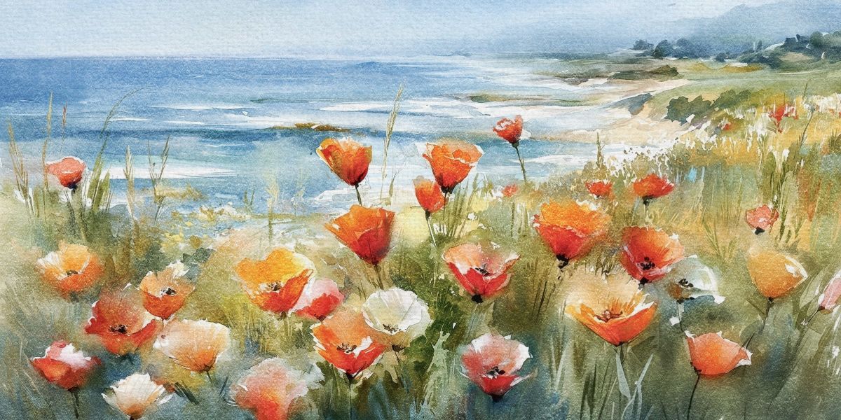 Coastal Poppies