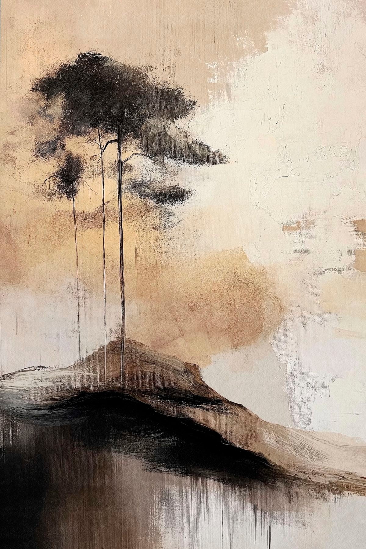Tree Stands In Silence