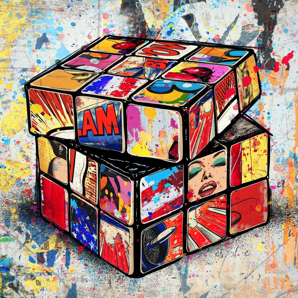 Rubik's Cube Graffiti II