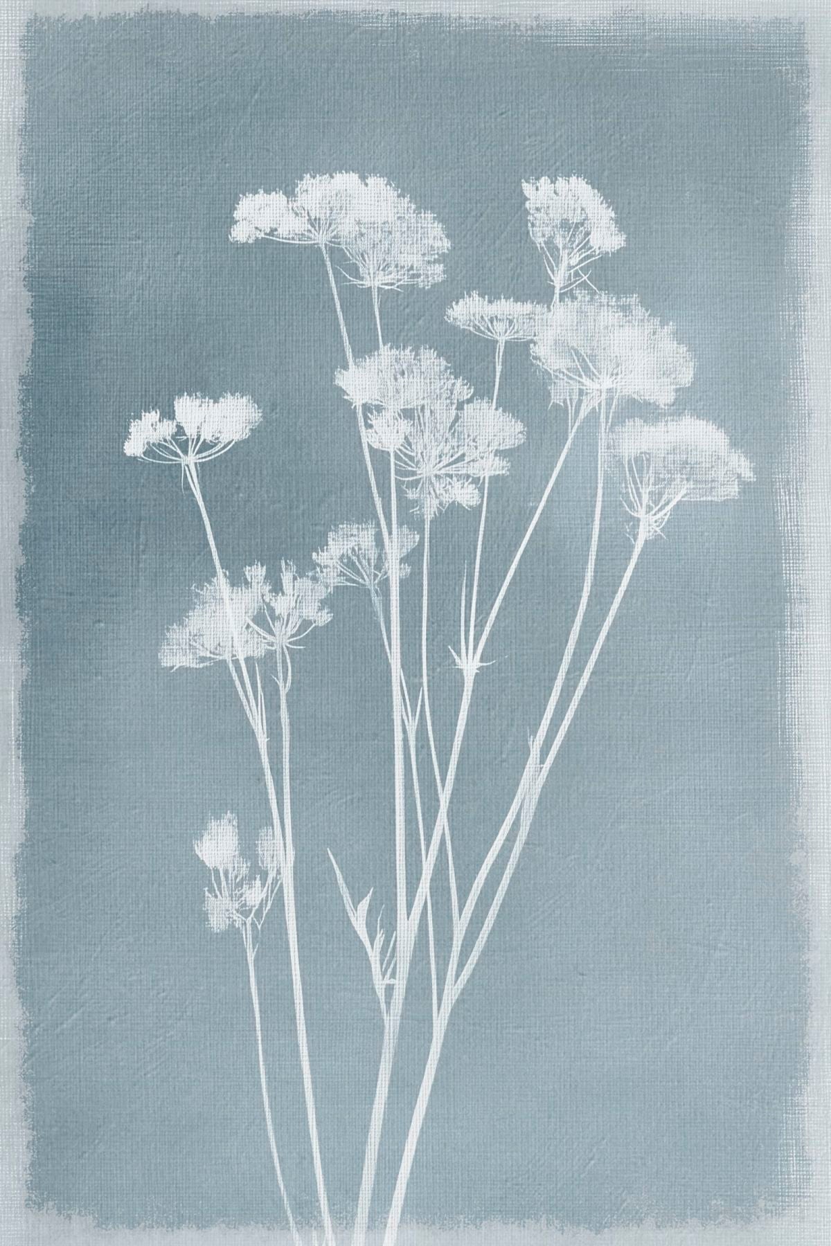 Dainty Flowers Blue III