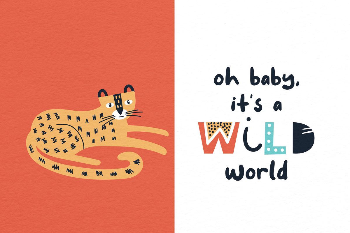 Baby It's A Wild World Wild Cat