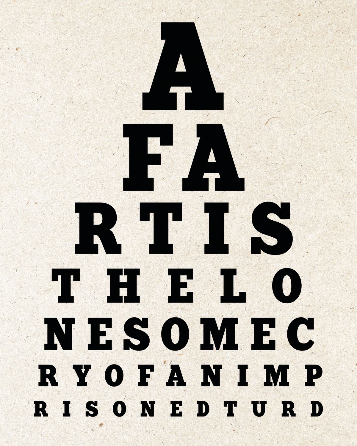 Eye Chart Bathroom Humor Quotes