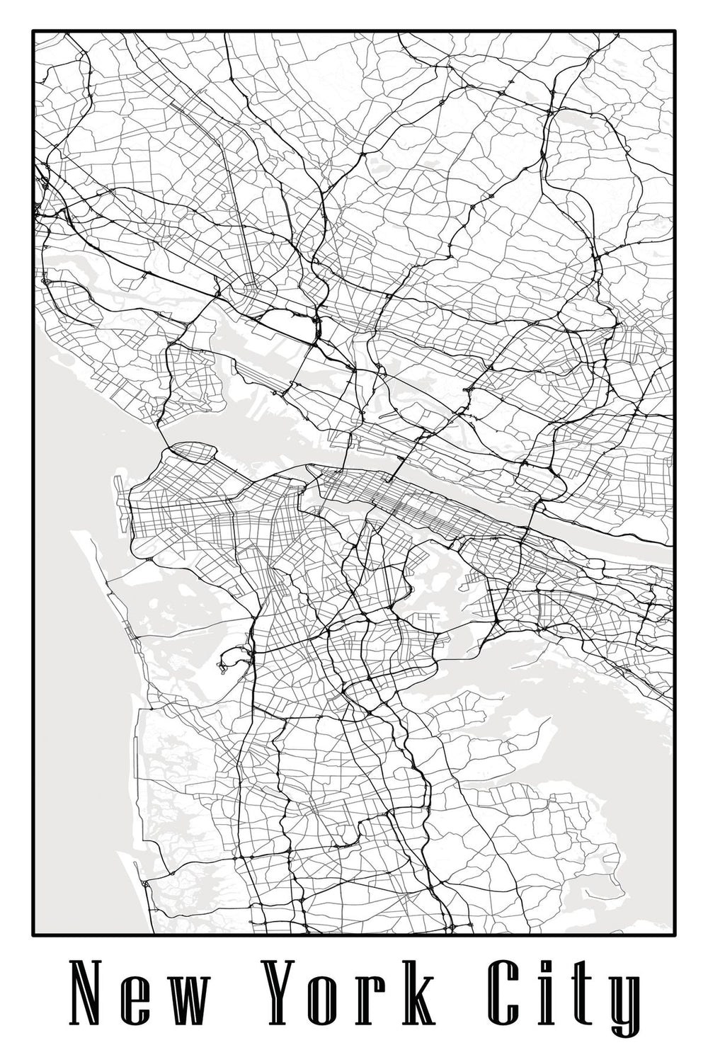 City Map Of New York