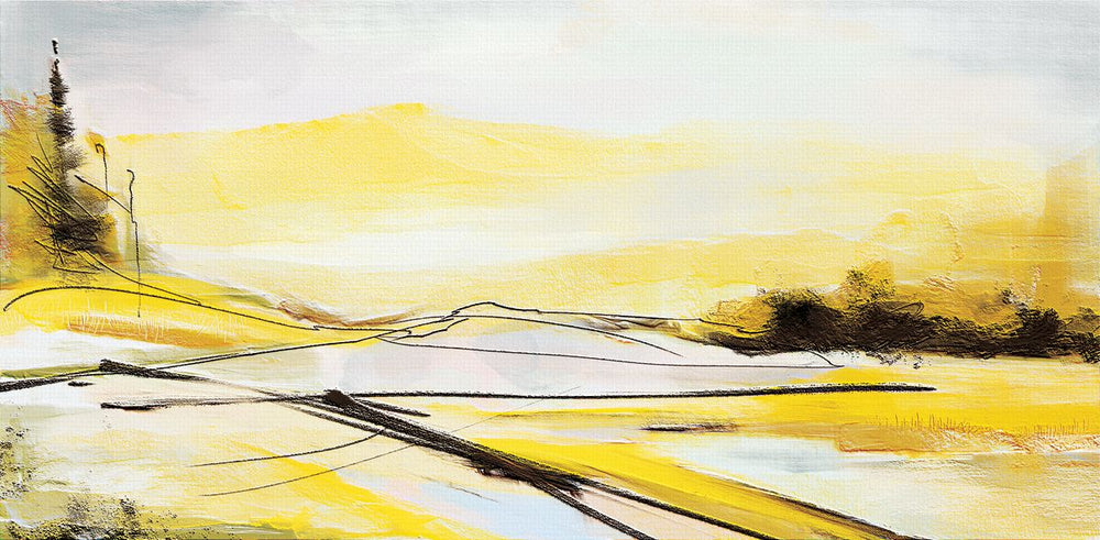 Sunny Landscape Abstract