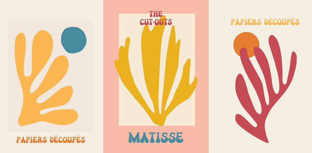 Papiers Matisse Inspired Exhibition Poster