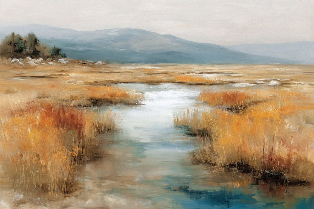 Wetland At Sunset I