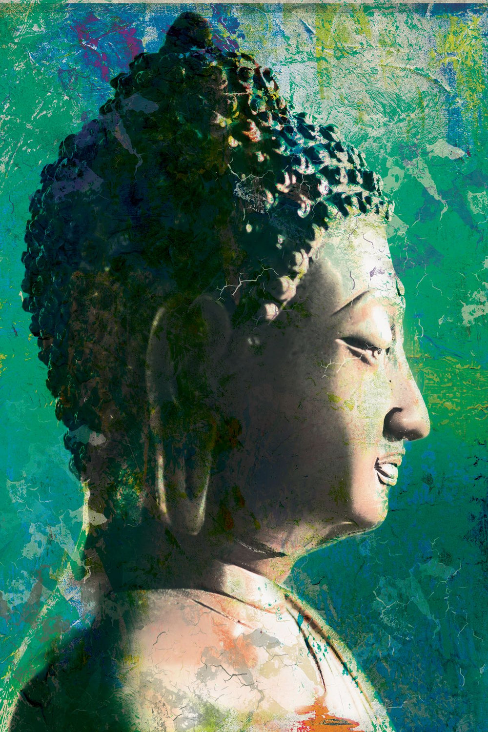 Buddha Head Profile II
