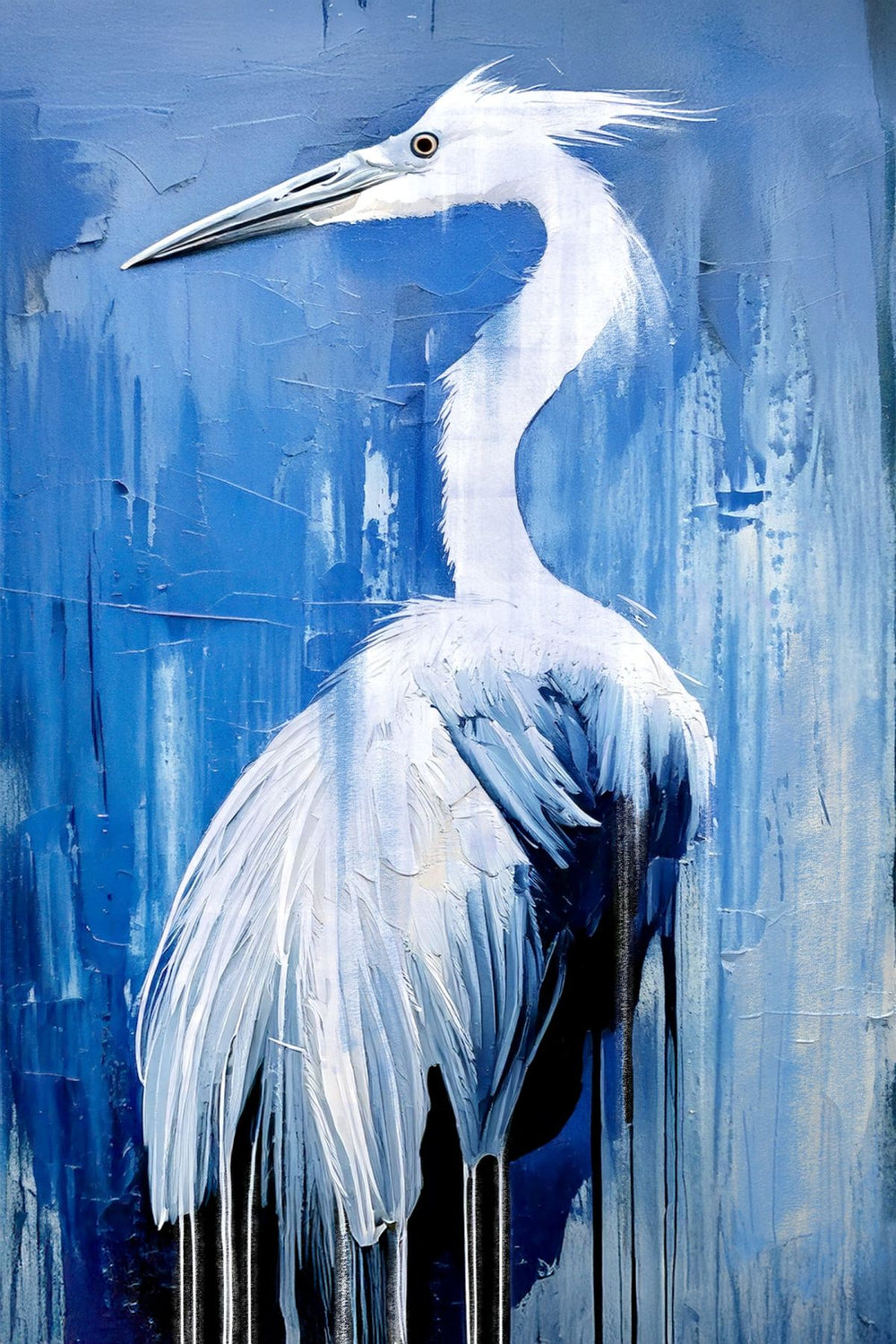 Portrait Of A Heron