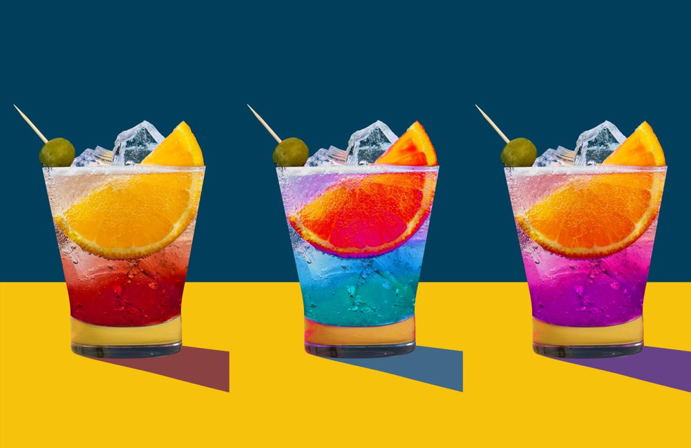 Rainbow Cocktails