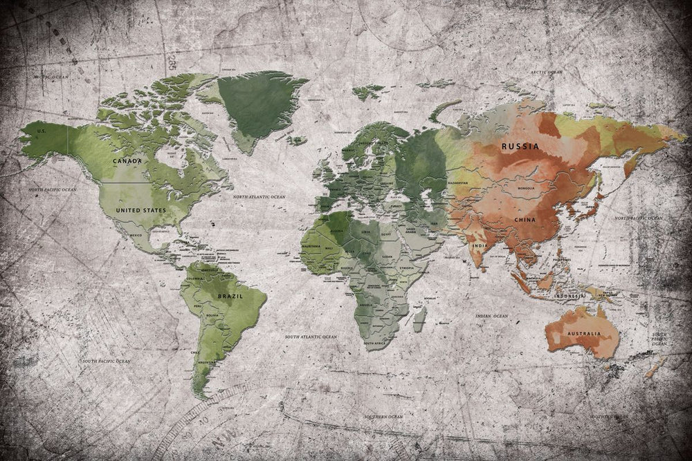 Educational World Map V