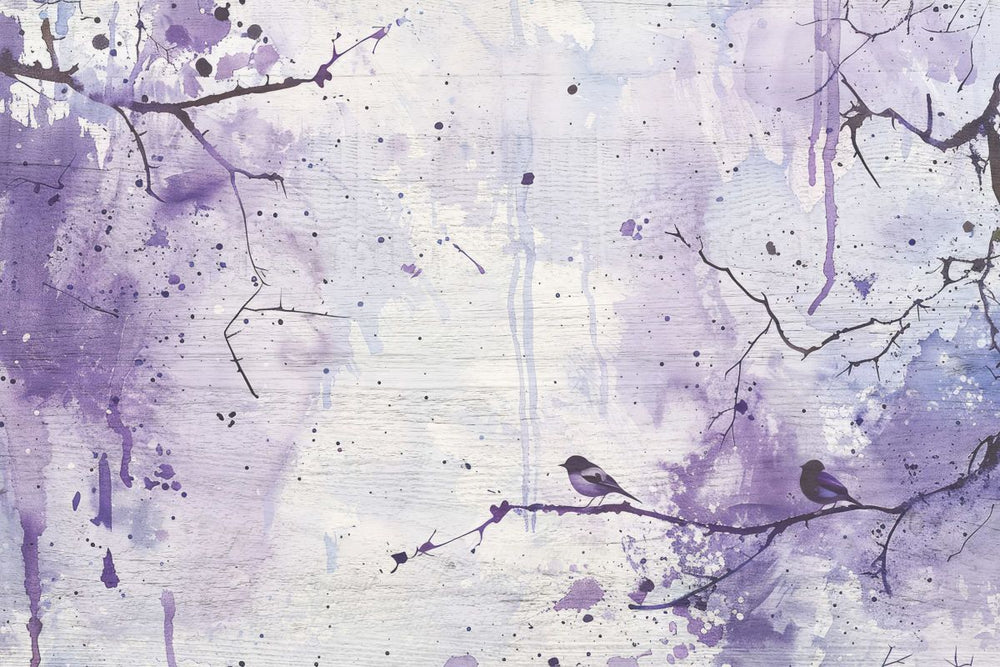 Tiny Birds At Twilight