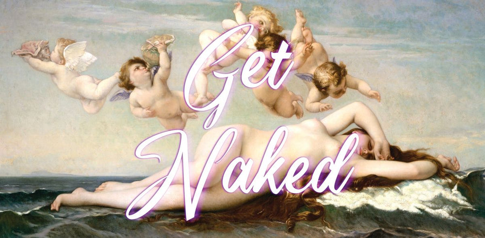 Renaissance Get Naked Typography