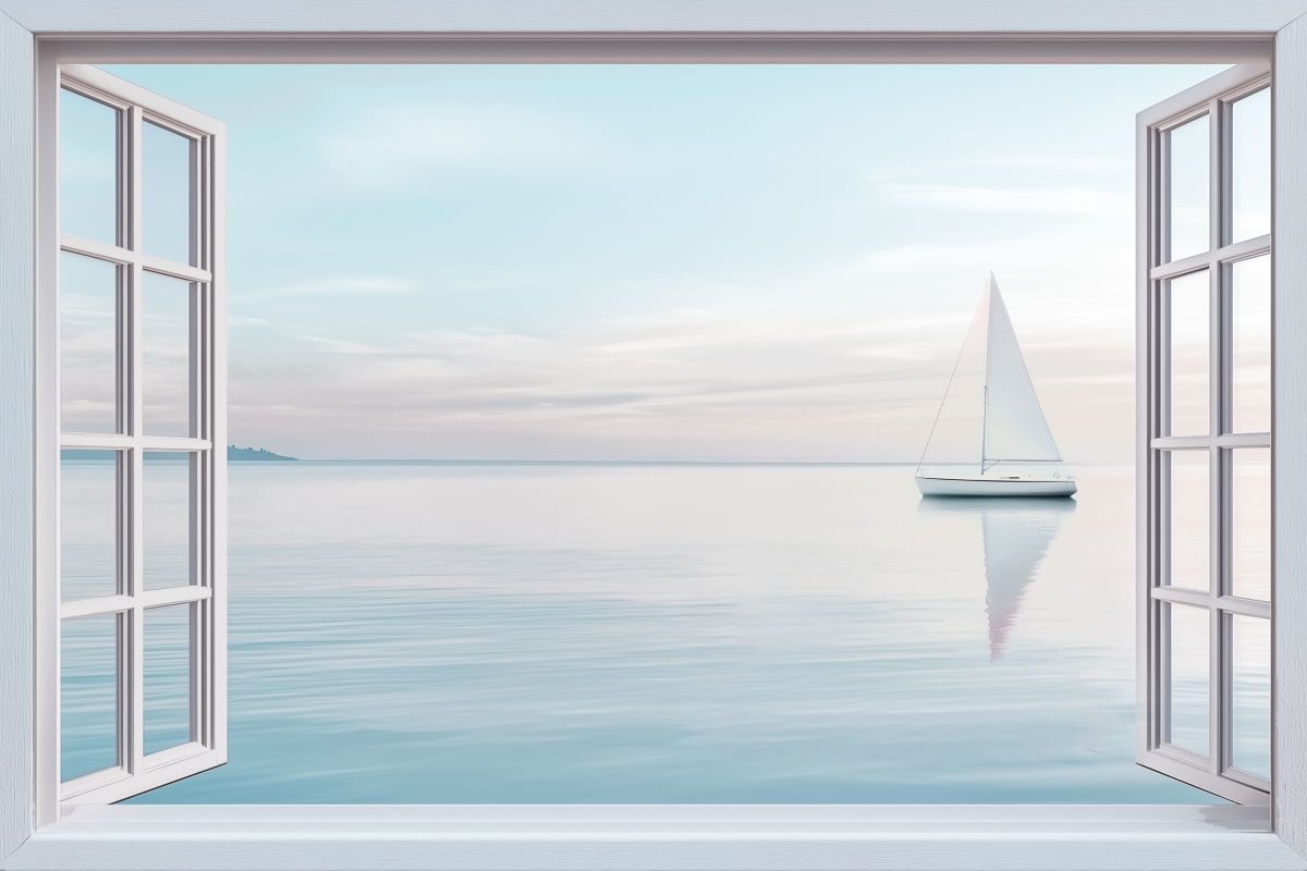 Morning By The Sea Wall Art