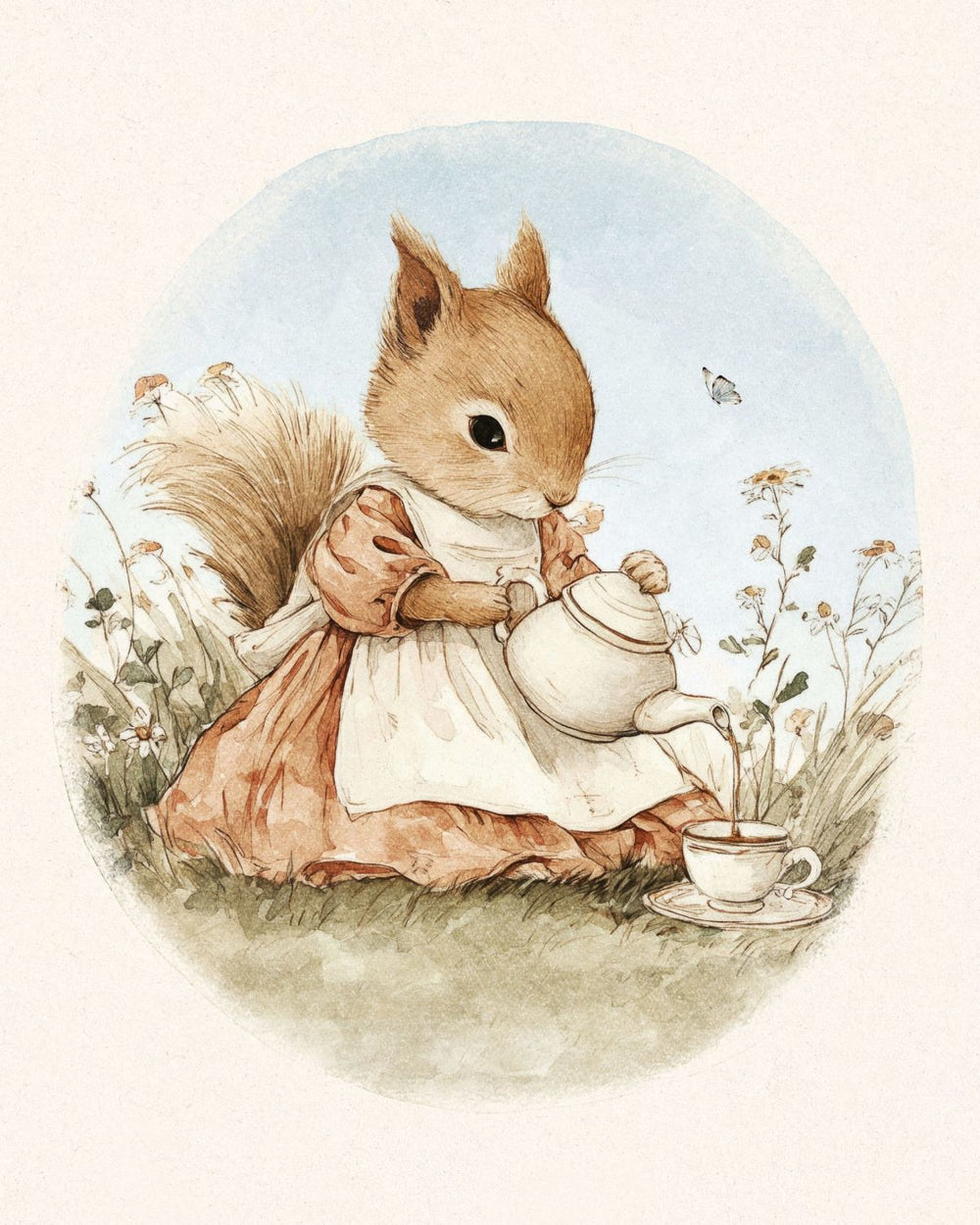 Squirrel Tea Party