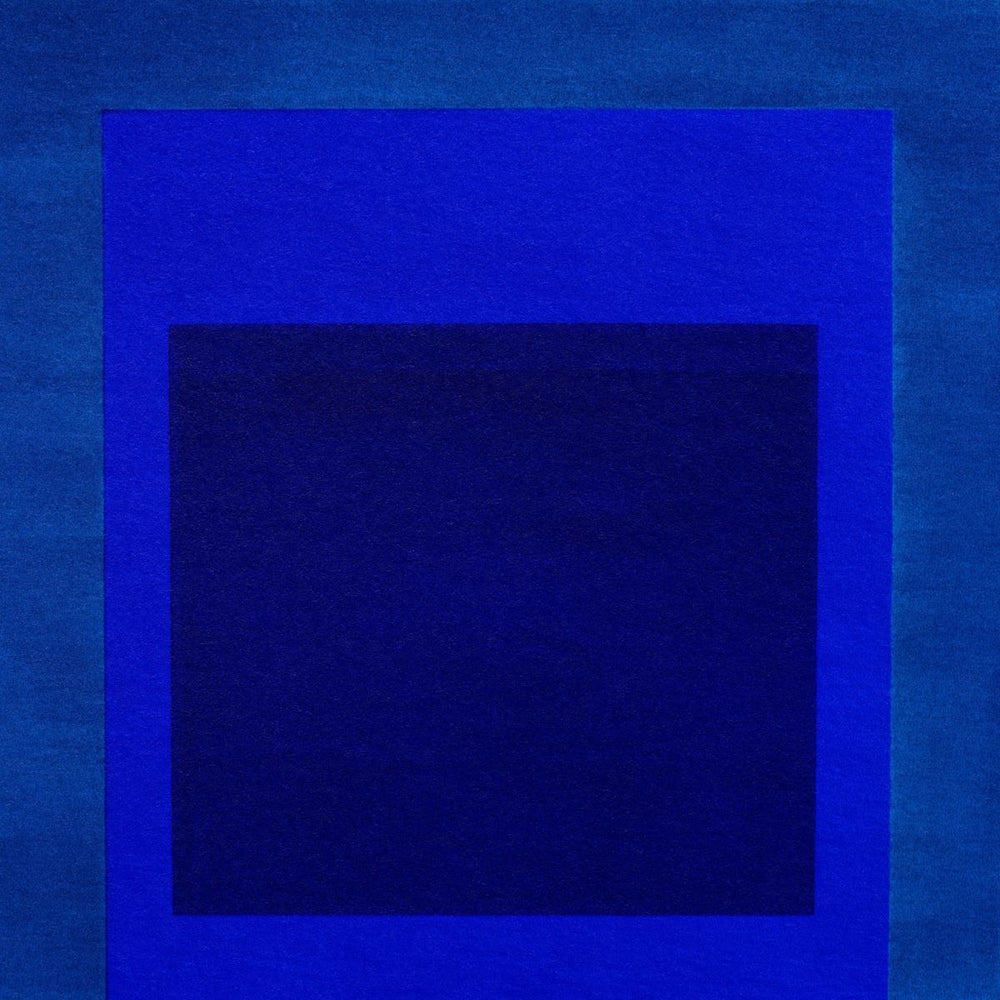 Monochromatic Blue Concentric Squares