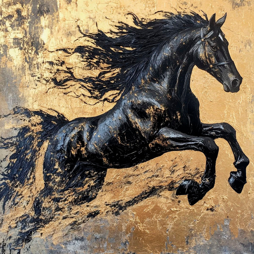 Dark Horse In Action