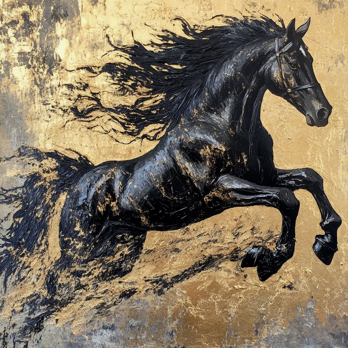 Dark Horse In Action