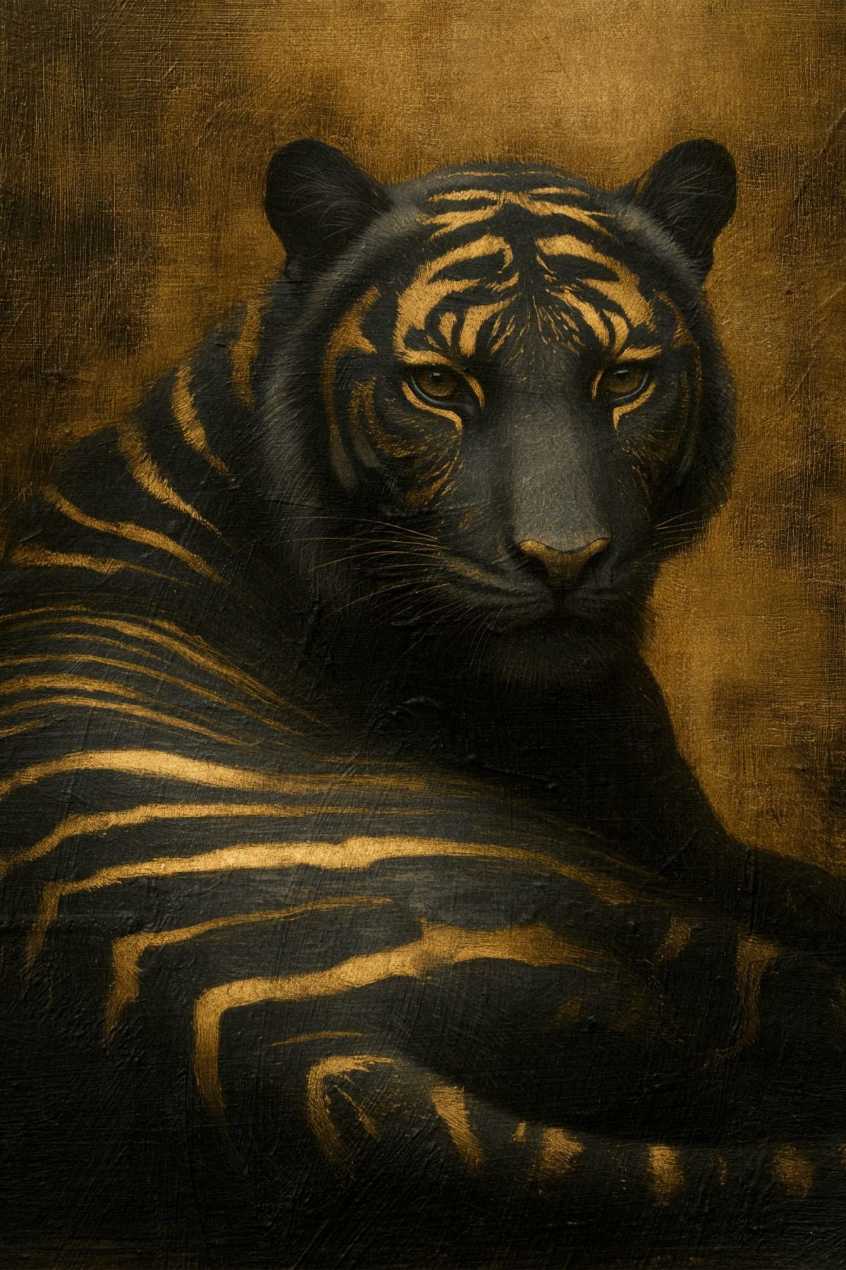 Gilded Black Tiger