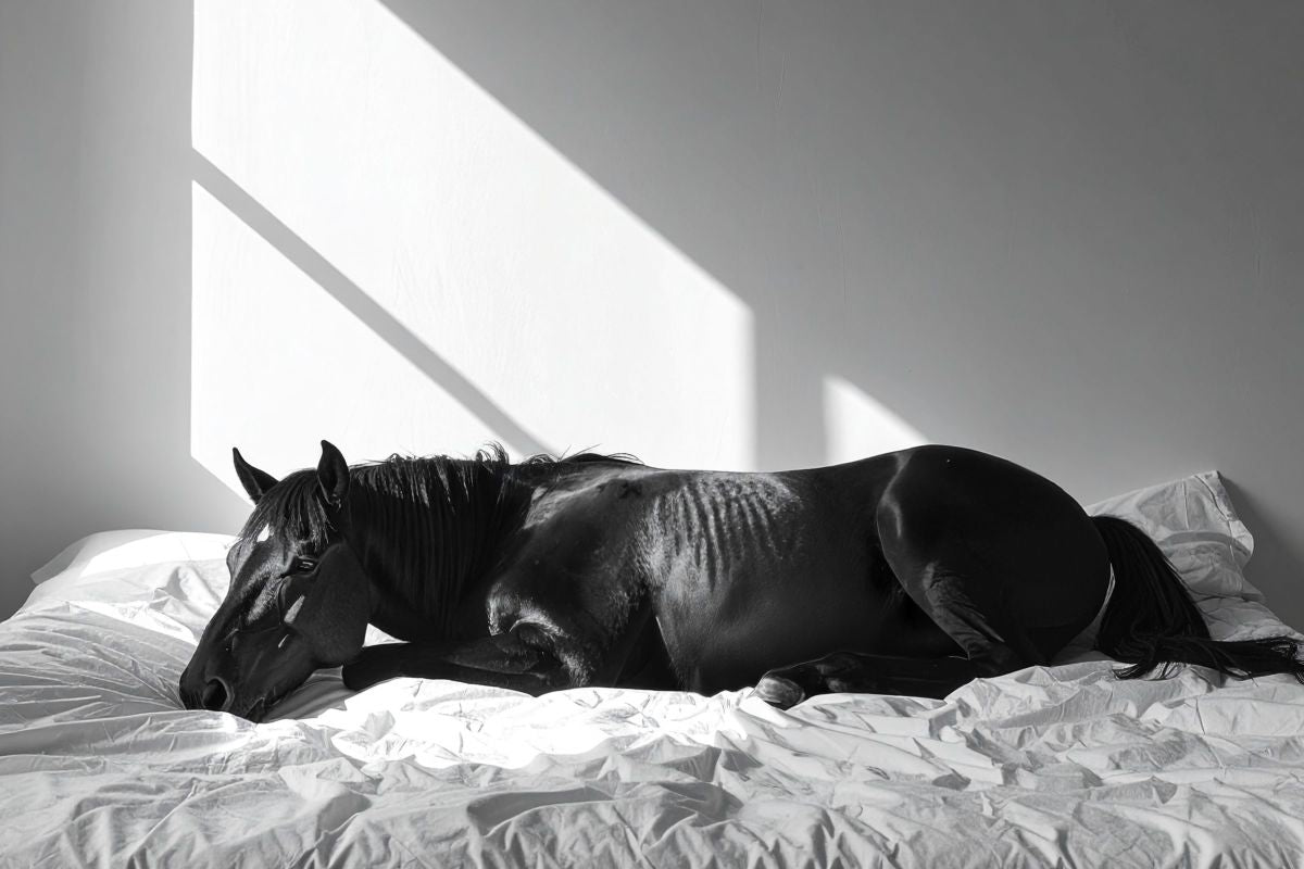 Horse On Bed
