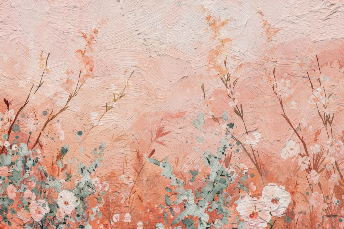 Wildflower Horizon At Dusk