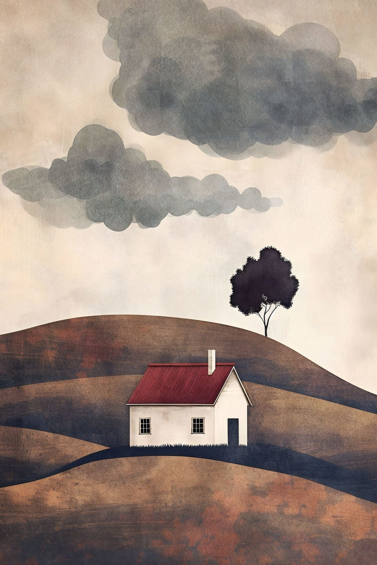 Barn On Top Of The Hill