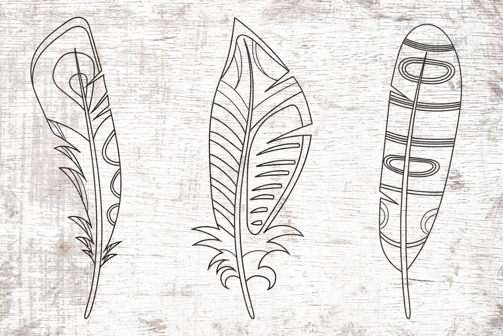 Feather Doodles