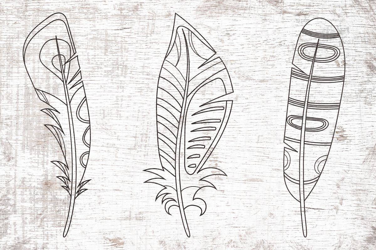 Feather Doodles