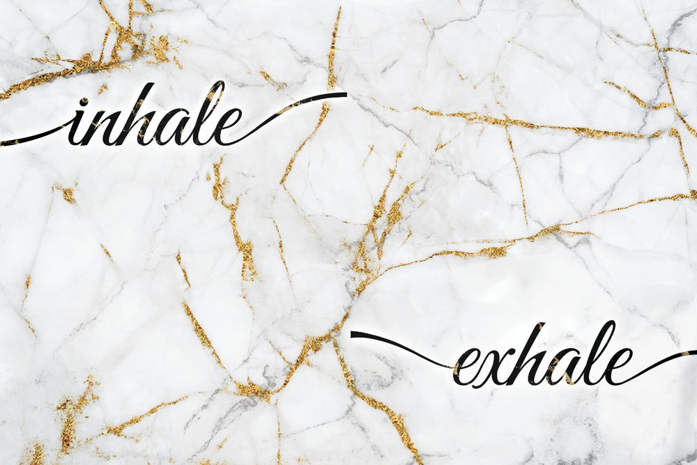 Inhale Exhale Marble
