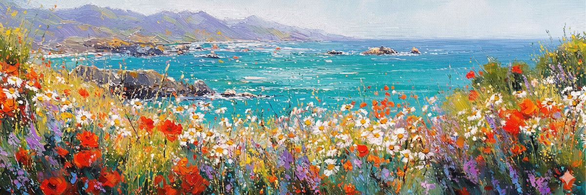 Pastel Wildflower Meadow