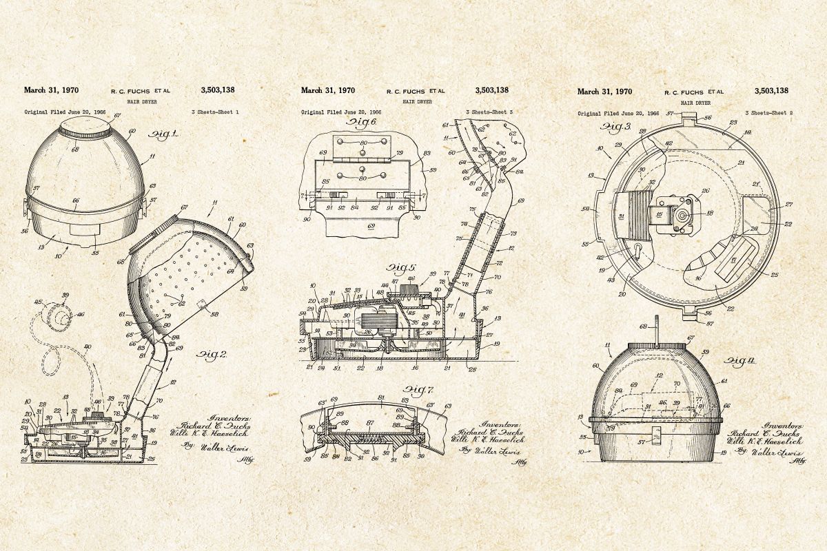 Hair Dryer Patent