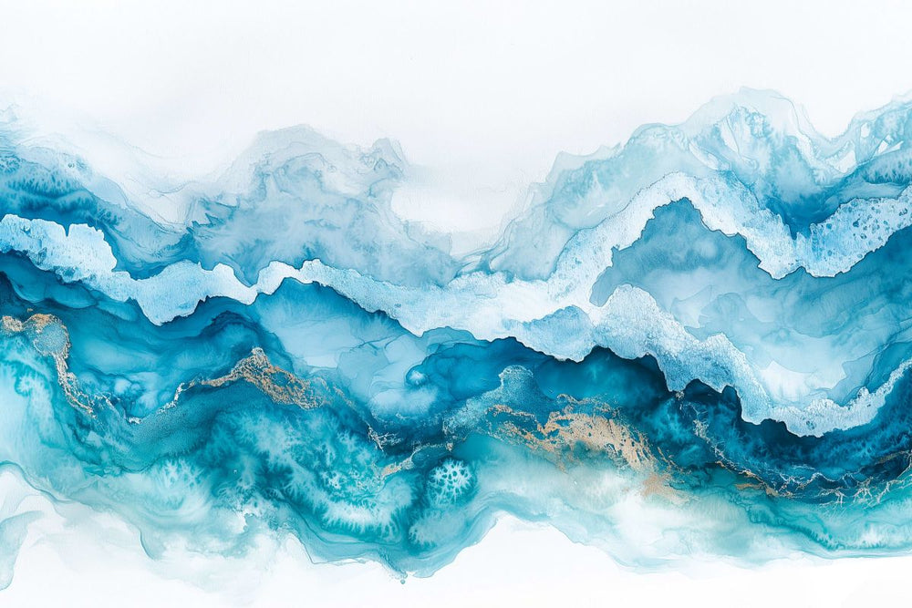 Gilded Storm Surge Wall Art