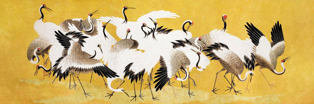 Cranes On Land