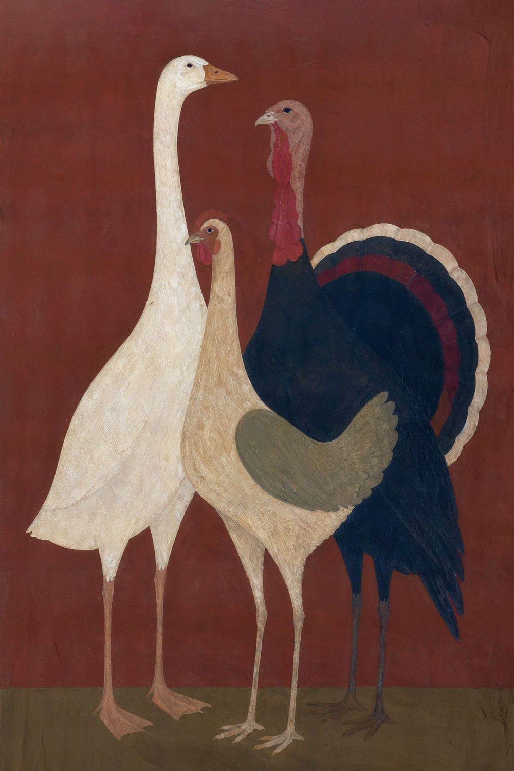 Three Turkeys