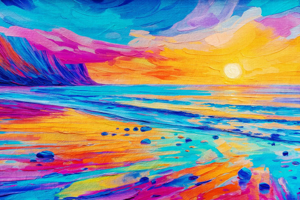 Colorful Beach Sunrise