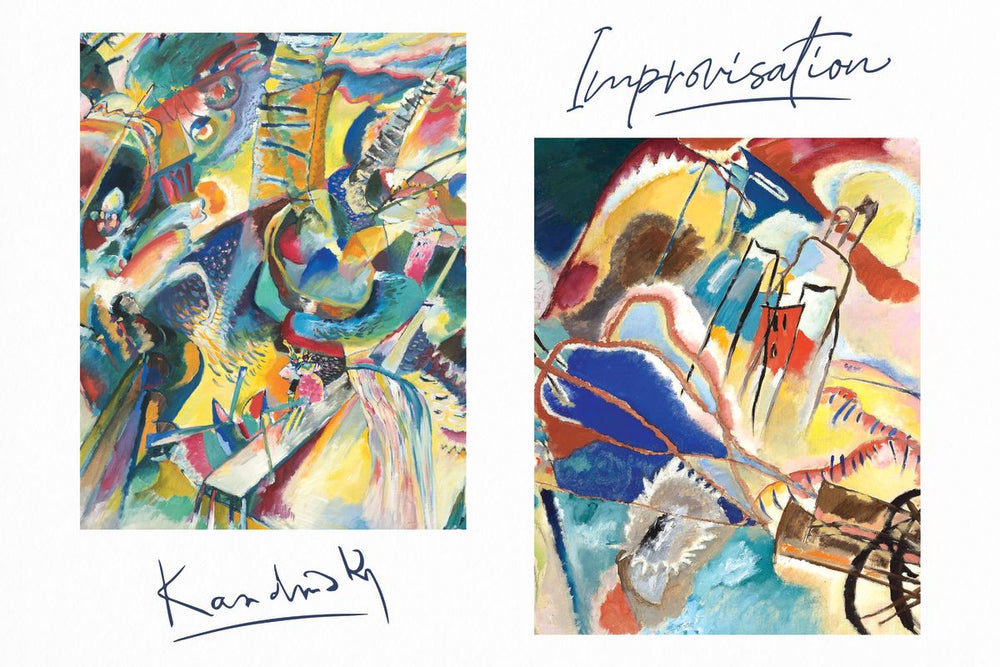 Improvisation Gorge And Cannon Kandinsky Exhibition Poster