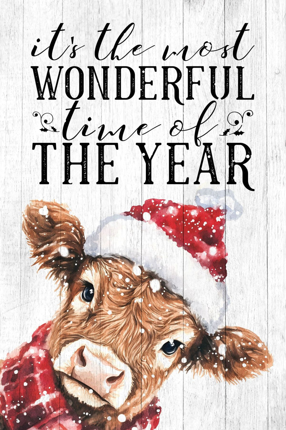 Wonderful Time Of The Year With Cow