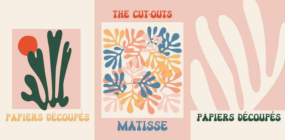 Papiers Decoupes Matisse Inspired Exhibition Poster