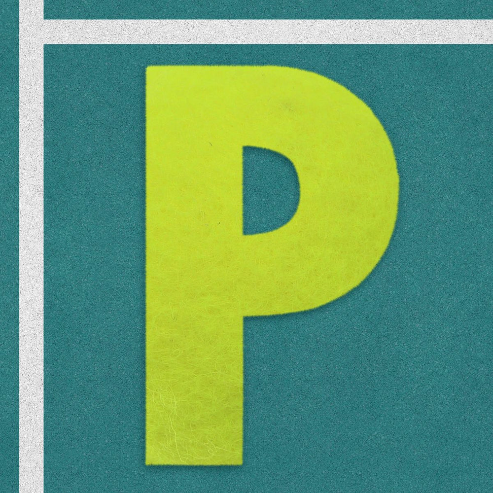 Tennis P Alphabet