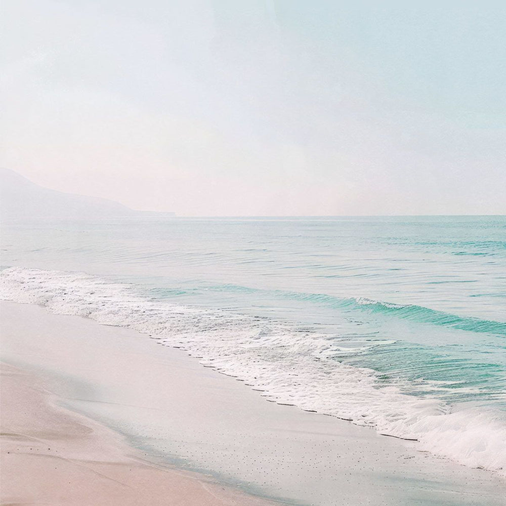 Gentle Beach Wave Wall Art