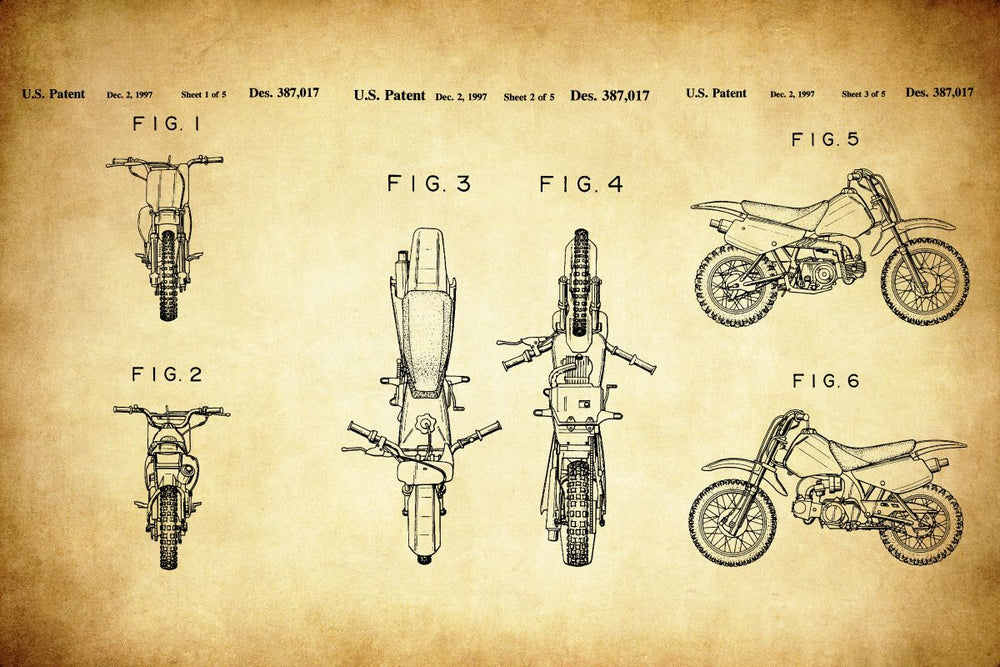 Motorcycle 1997 Patent