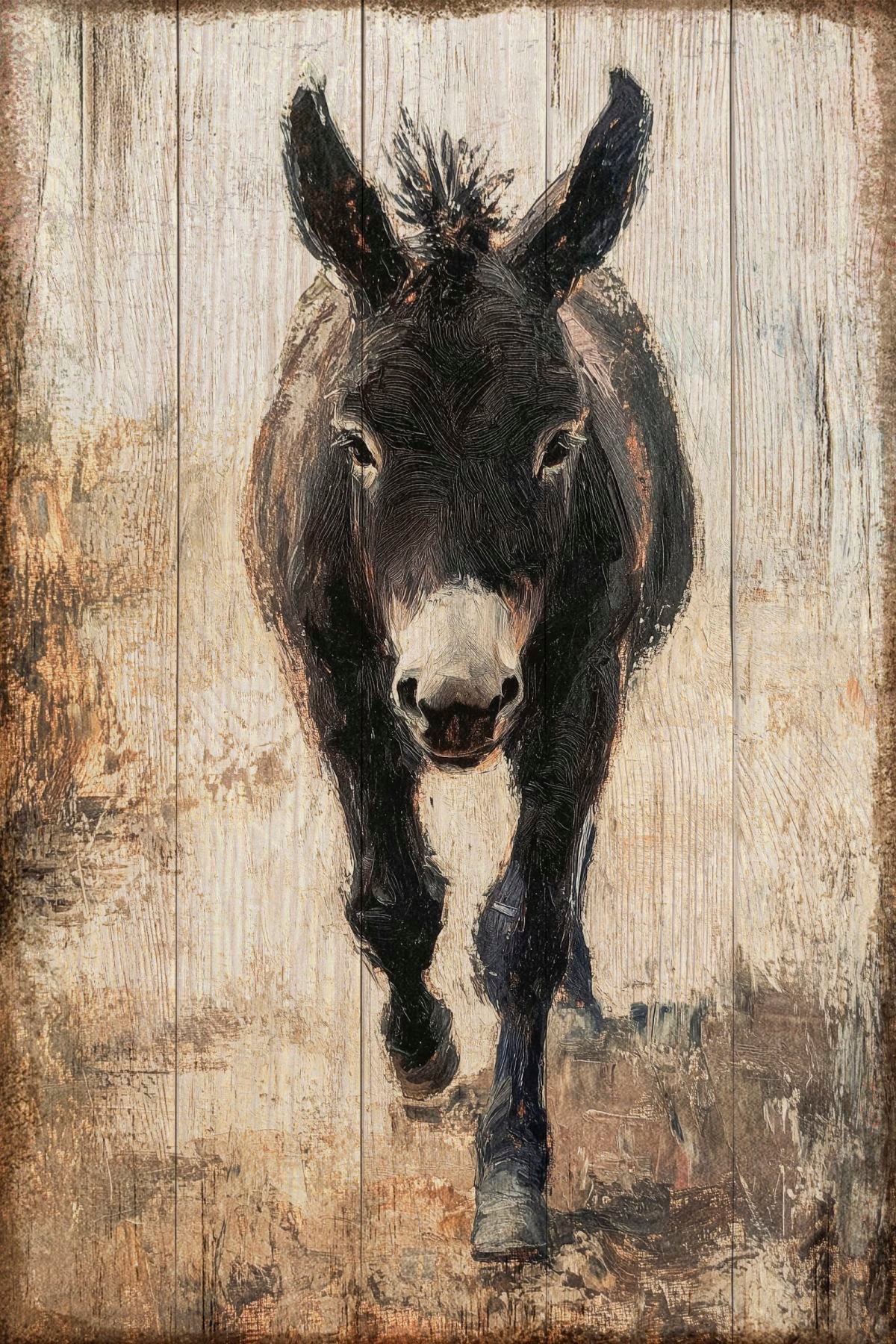 Donkey On Journey