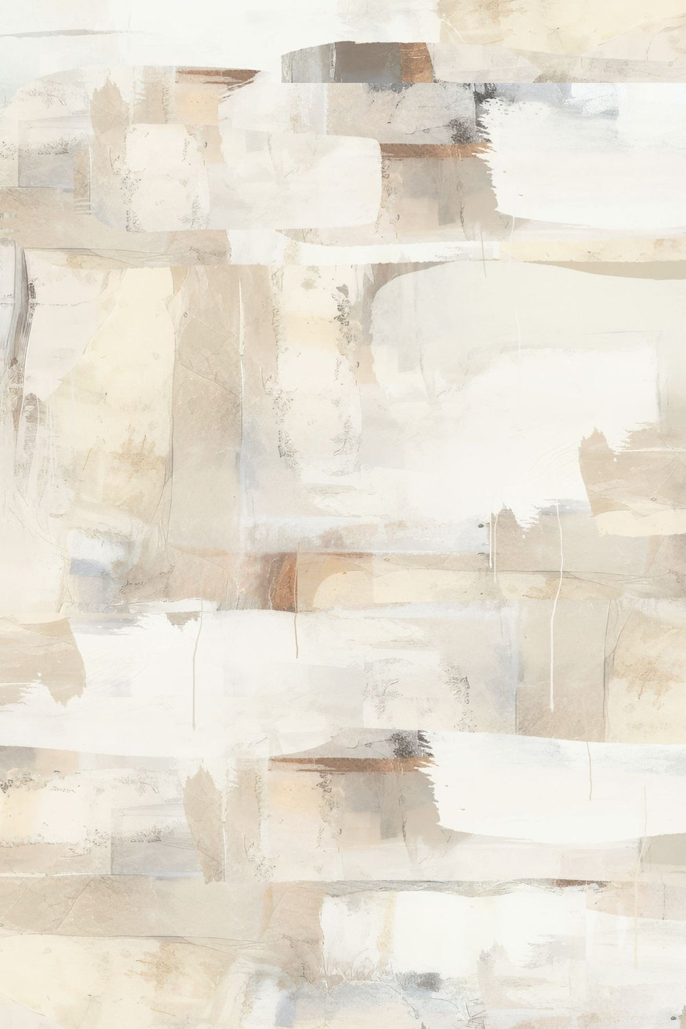 Abstract Soft Beige I