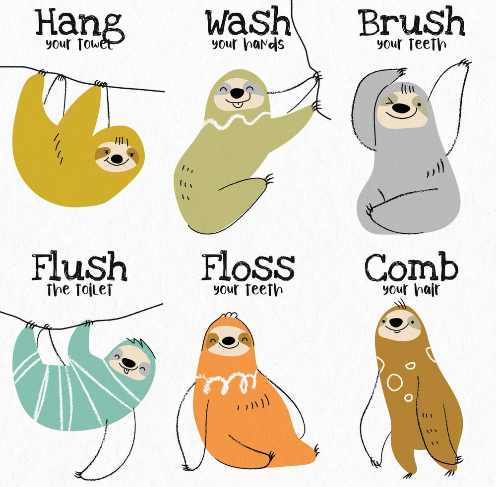 Sloth Nursery Rules