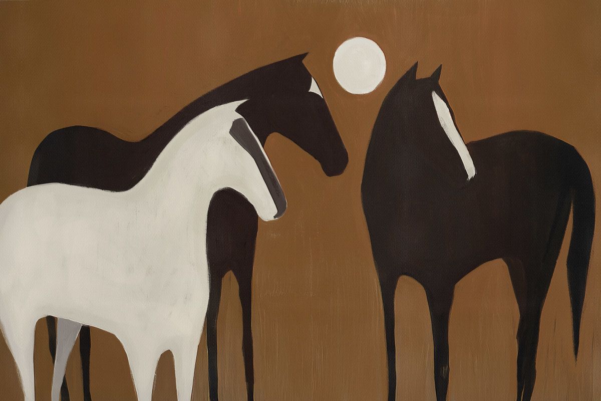 Horses At Twilight