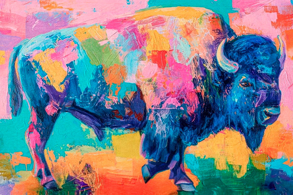 Colorful Bison