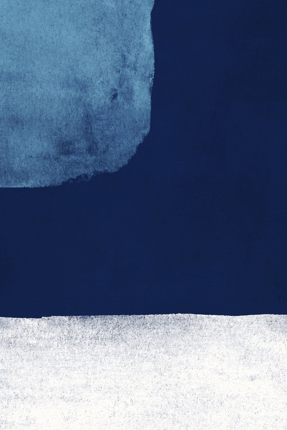 Minimalist Blue Strokes I