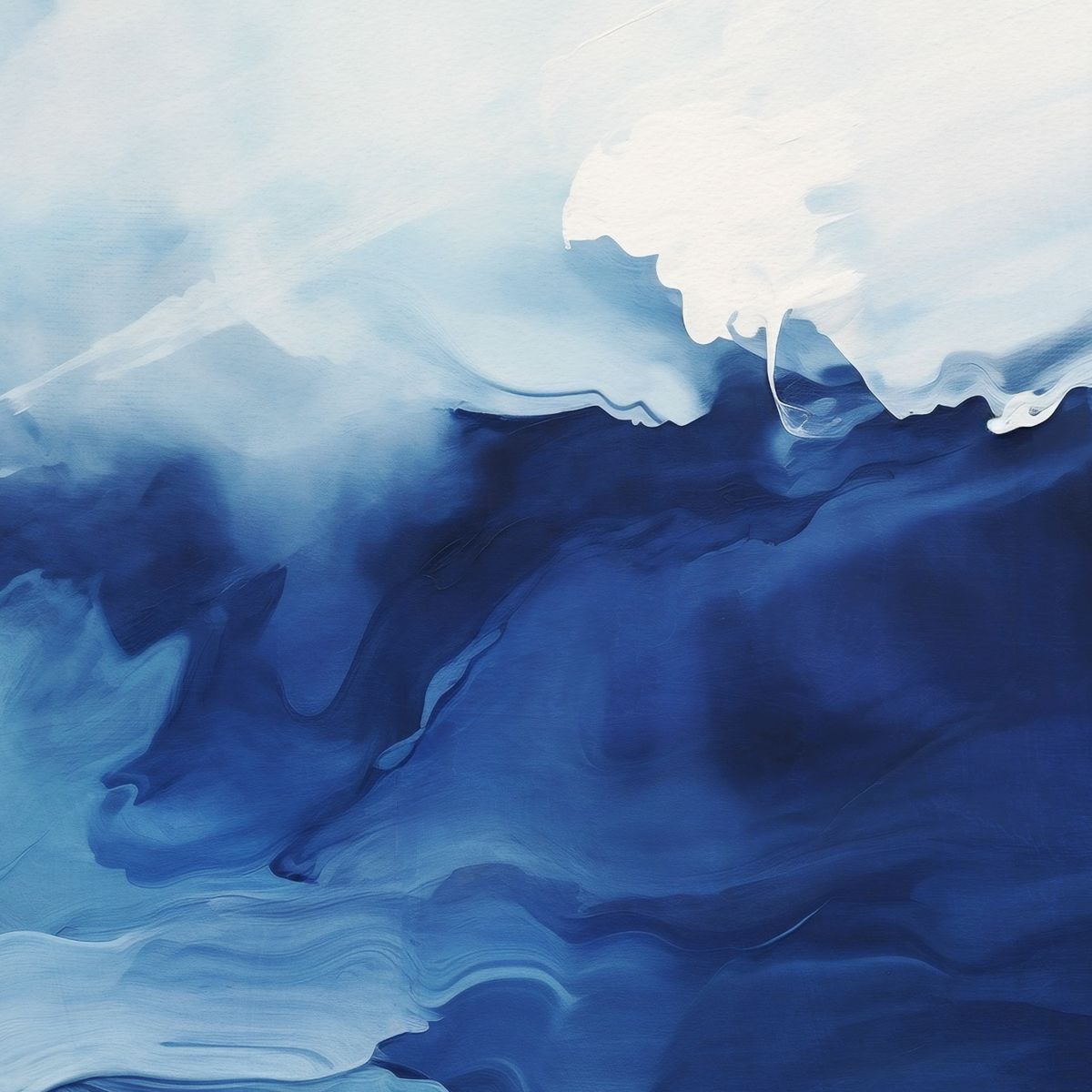 Blue Marble Waves I