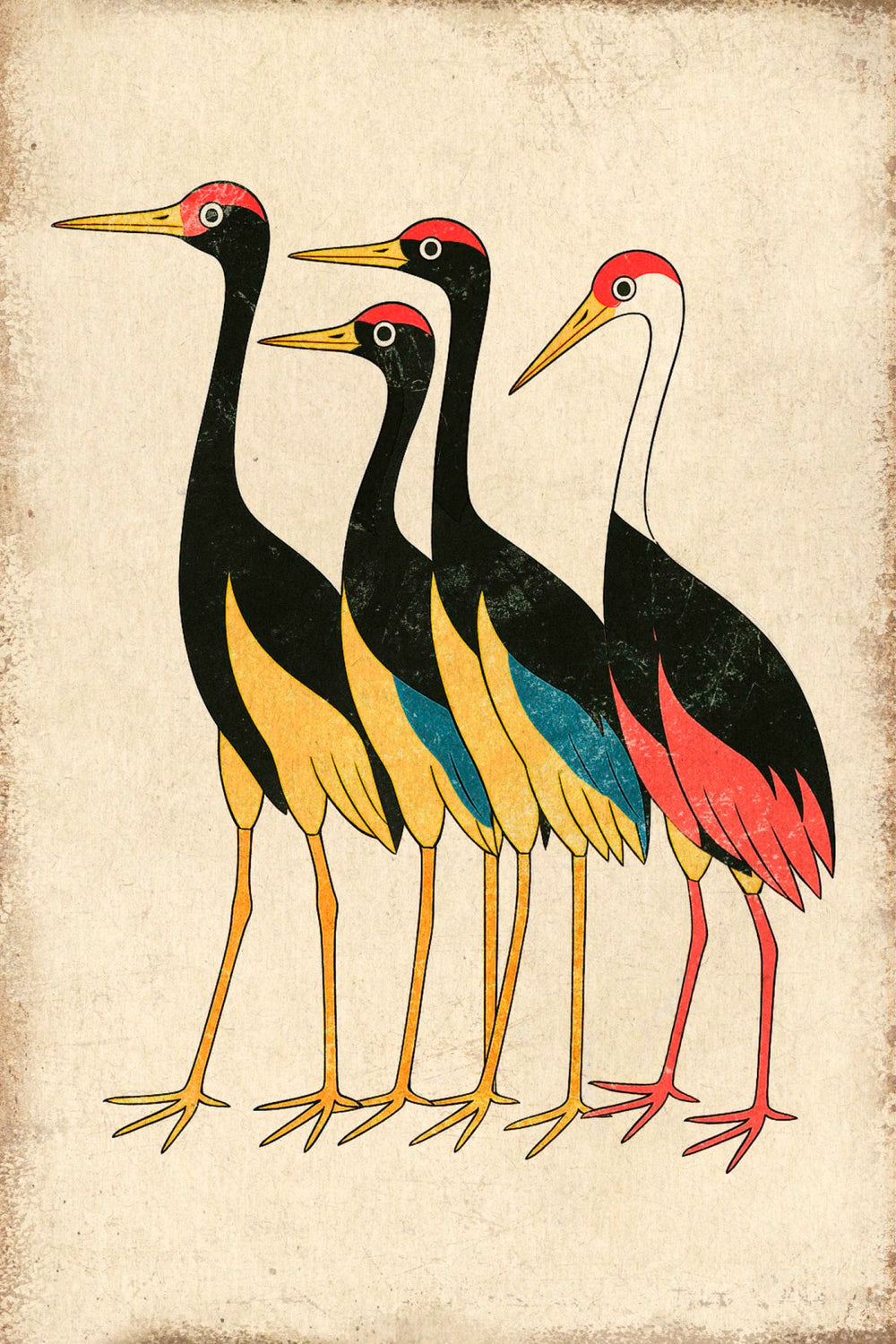 Retro Cranes