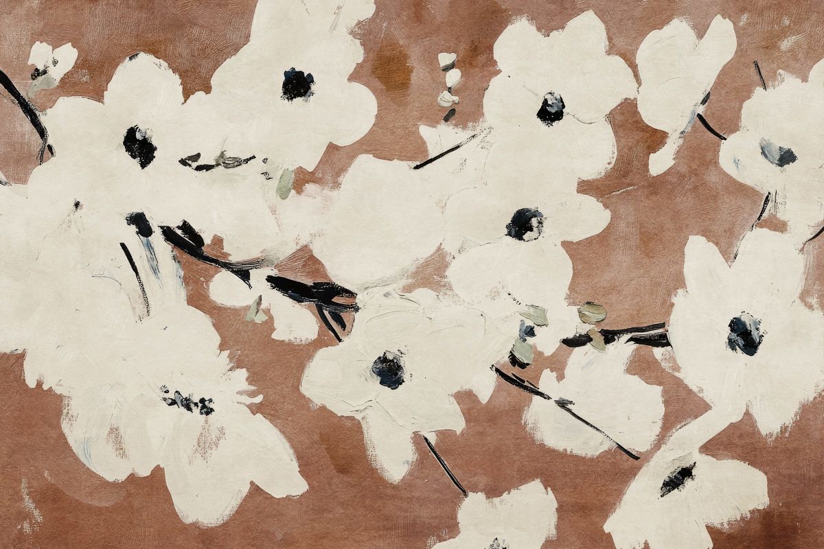 Delicate White Florals