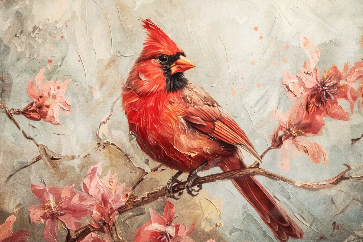 Observing Northern Cardinal